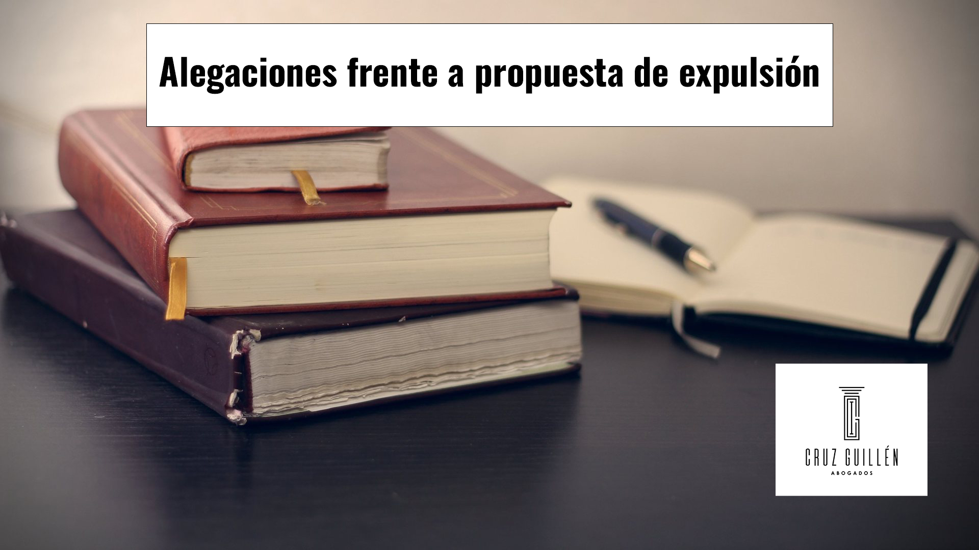 Alegaciones frente a propuesta de expulsión